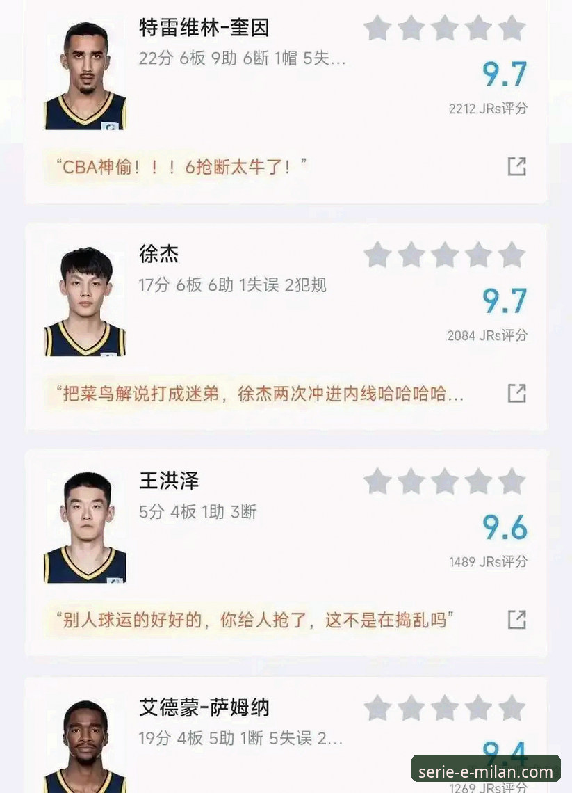 广东vs宁波逆转之战：徐杰与奎因的“双核”对决vs内线短板，谁才是胜负关键？